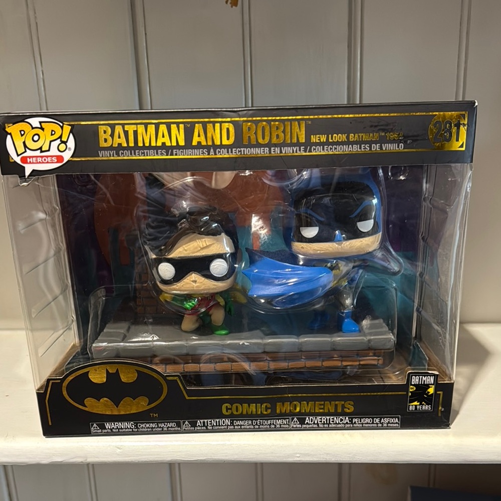 Batman and Robin Comic Moments Vinyl Figures